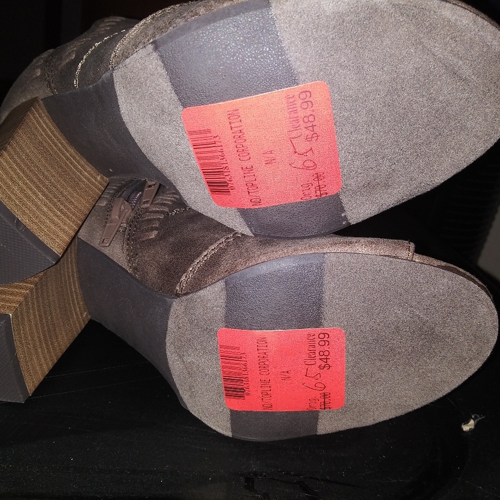 Open toe booties - Picture 4 of 4